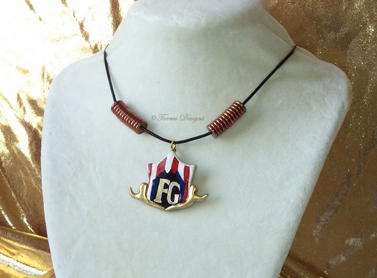 The Amazing Flying Graysons Pendant Necklace Batman Arkham Video Game