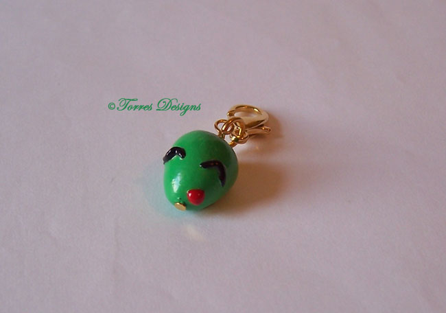 Doggy Gir Charm Invader Zim Handmade Custom OOAK One of a Kind TorresDesigns Torres Designs