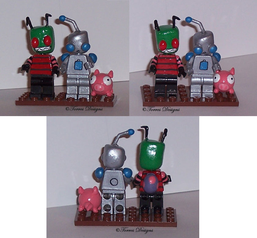 Lego”Zim and Gir” – Invader Zim