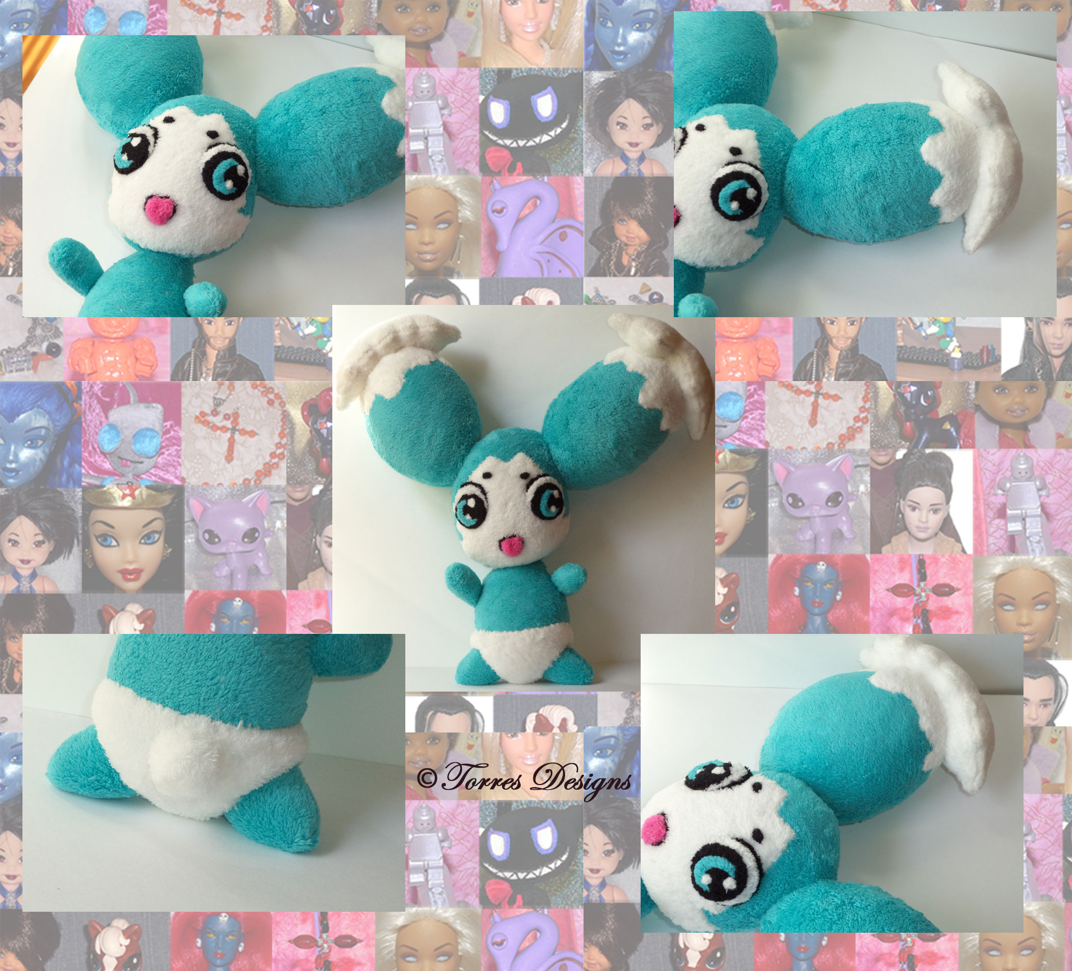 Mieu Minky Plush Tales of the Abyss Handmade OOAK