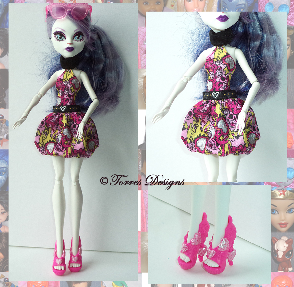 Custom Monster High Spooky Outfit