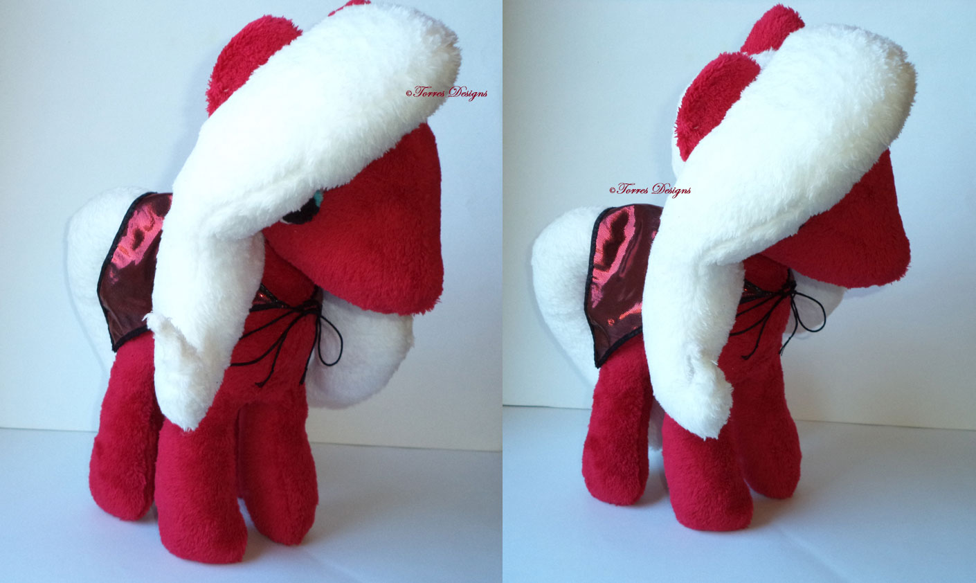 Super Heroine Minky Plush Pony Original Character
