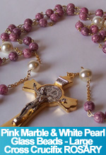 Rosary Pink Marble