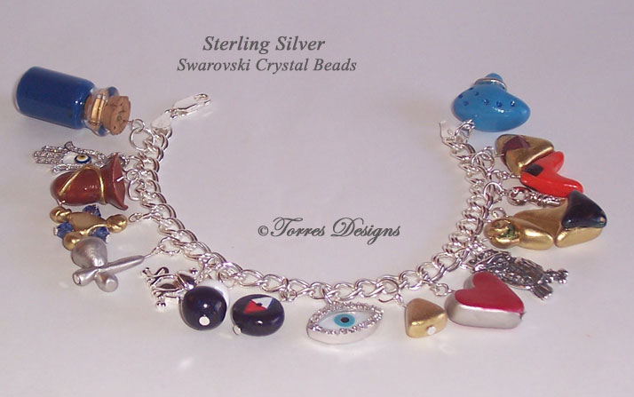Sterling Silver Zelda OoT Charm Bracelet Legend of Zelda – Ocarina of Time