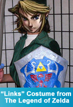 Link Costume Legend of Zelda Hyrule Shield Master Sword