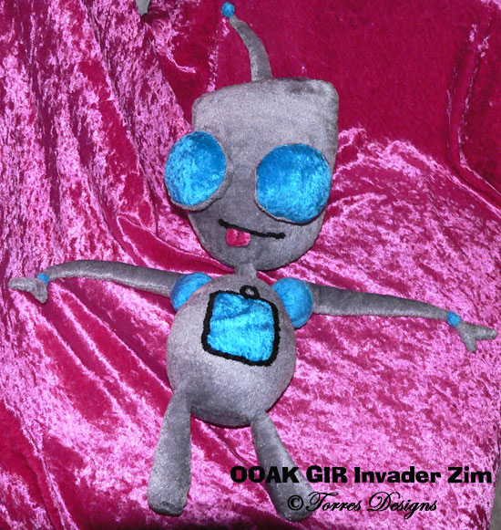 OOAK GIR – Invader ZIM Nickelodeon