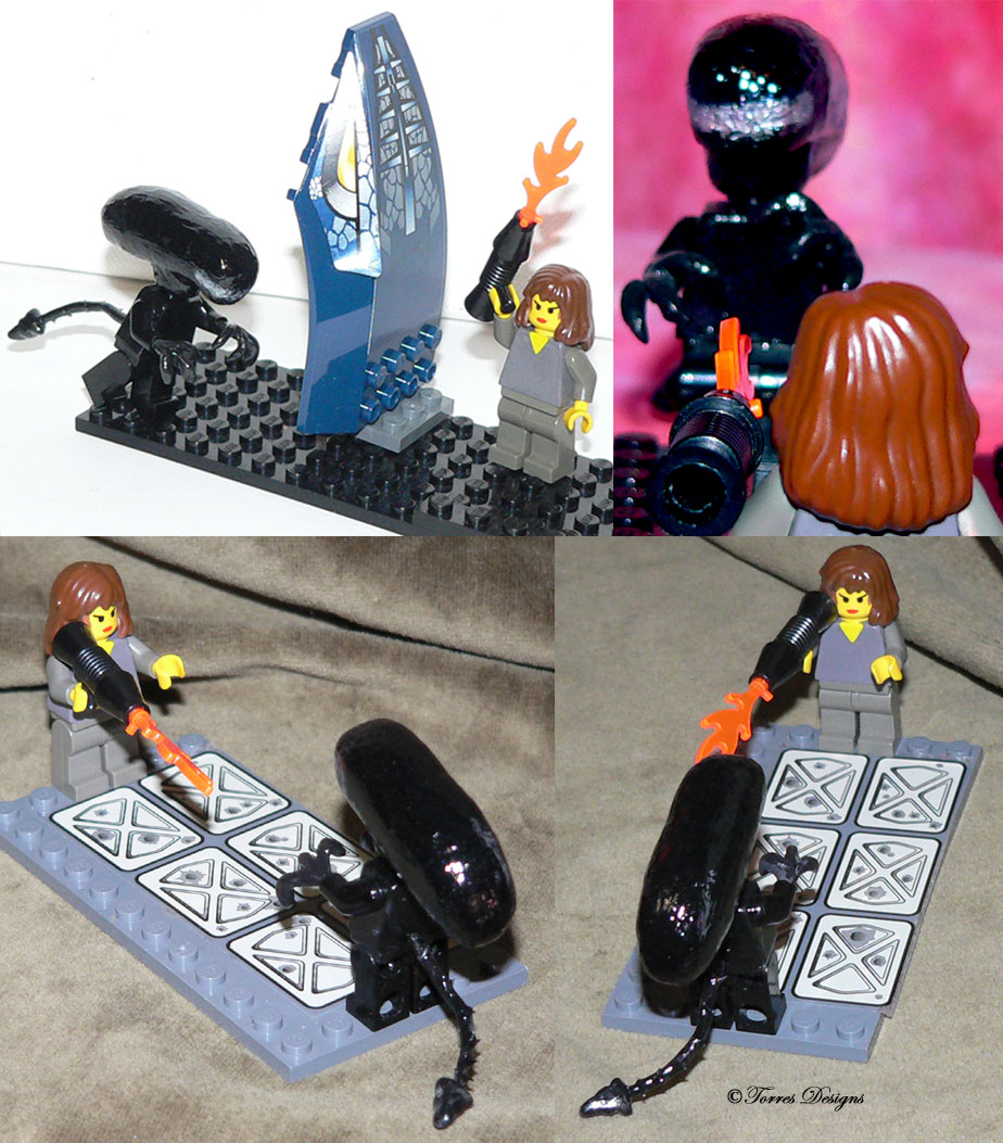 Lego”Aliens” – Creature and Ripley