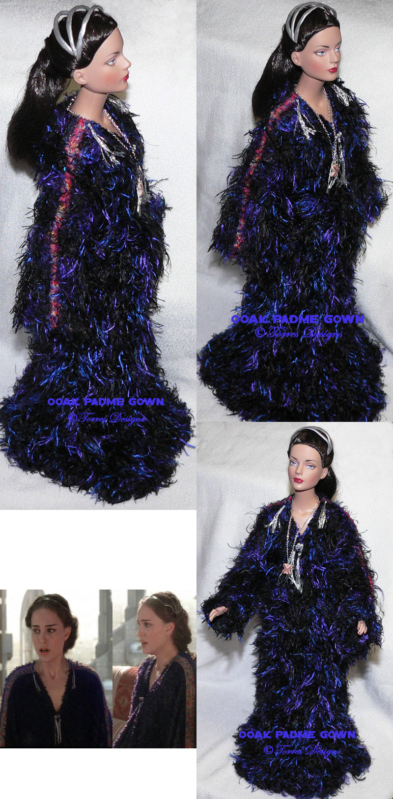 Custom Gown for Tonner Doll OOAK